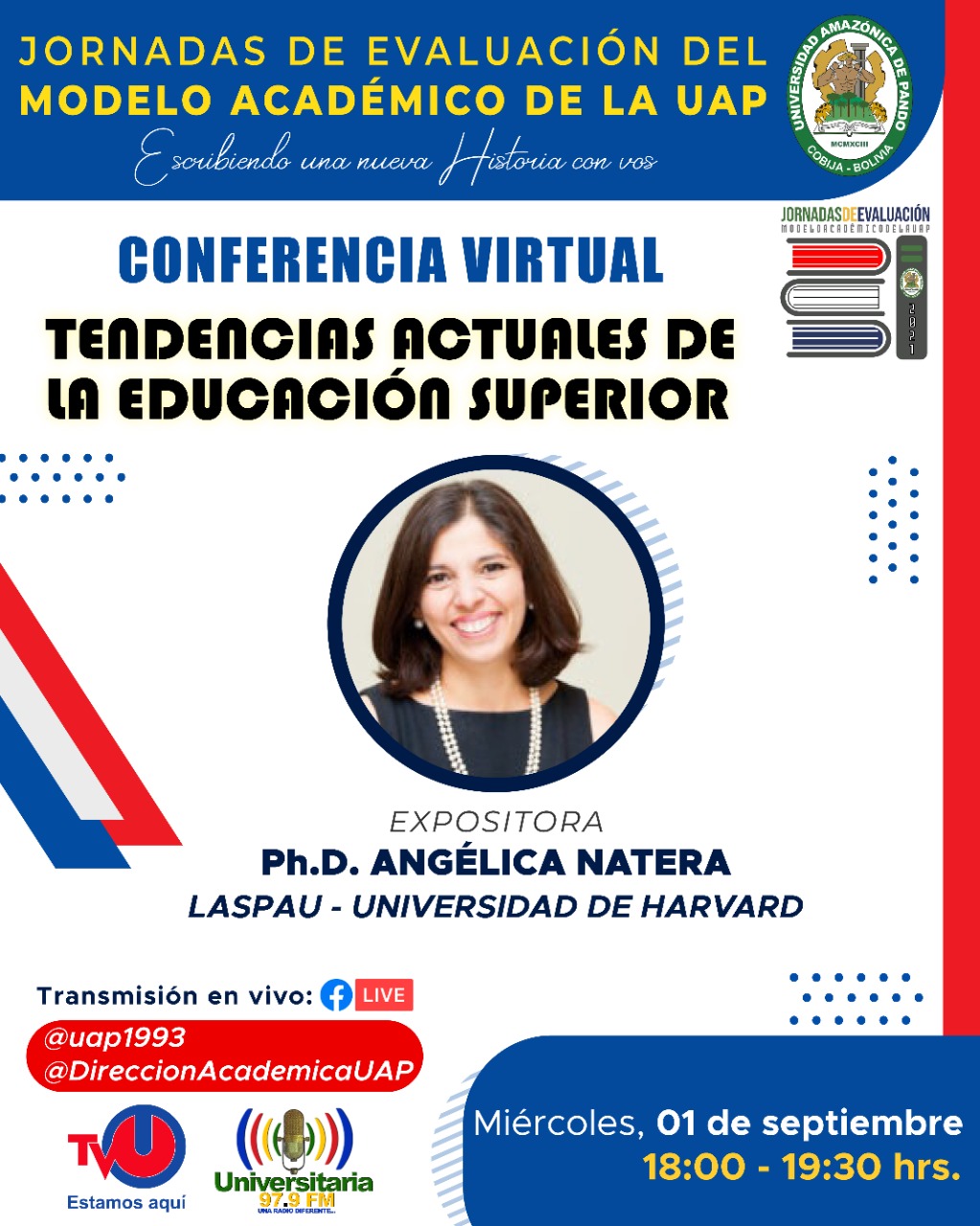 CONFERENCIA VIRTUAL: "TENDENCIAS ACTUALES DE LA EDUCACIÓN SUPERIOR"